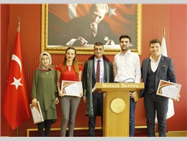 STAJYER AVUKATLARIMIZA KURGUSAL DURUŞMA YARIŞMASI’NA KATILIM BELGESİ VERİLDİ