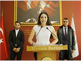 BAŞKAN VEKİLİMİZ AV. GAZİ ÖZDEMİR:  “GENÇ AVUKATLARIMIZA ÖNEM VERİYORUZ”