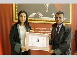 BAŞKAN VEKİLİMİZ AV. GAZİ ÖZDEMİR:  “GENÇ AVUKATLARIMIZA ÖNEM VERİYORUZ”