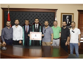 2 STAJYER AVUKATMIZ CÜBBE GİYDİ