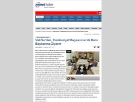 BASINDA BAROMUZ (Vali Su'dan ziyaret) 16.08.2017