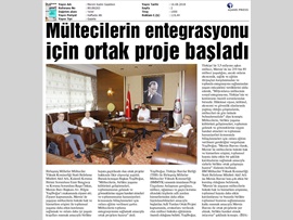 BASINDA BAROMUZ (Mültecilerin Entegrasyonu İçin Ortak Proje Başlıyor)
