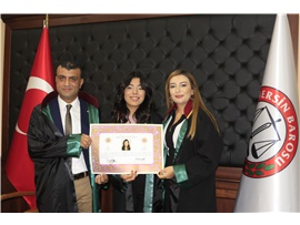 DÖRT AVUKATIMIZ DAHA MERSİN BAROSU AİLESİNE GÜÇ KATACAK