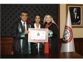 9 STAJYER AVUKATIMIZ, AVUKATLIK RUHSATNAMELERİNİ ALDI