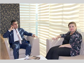 BARO BAŞKANIMIZ AV. ALİ ER, AV. HATİCE KAYA’YI ZİYARET ETTİ