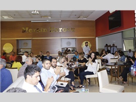 MERSİN BAROSU  BAŞKANIMIZ AV. BİLGİN YEŞİLBOĞAZ MAZBATASINI ALDI