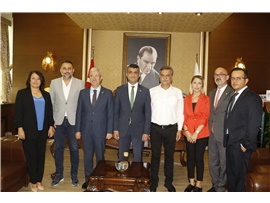 MERSİN MİLLETVEKİLİMİZ AV. ALPAY ANTMEN VE CHP AKDENİZ İLÇE BAŞKANI ZİYARET ETTİ
