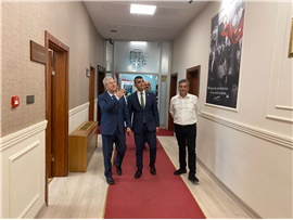 MERSİN MİLLETVEKİLİMİZ AV. ALPAY ANTMEN VE CHP AKDENİZ İLÇE BAŞKANI ZİYARET ETTİ