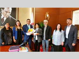 Mersin Çocuk Hakları Derneği Yöneticilerinin Ziyareti.