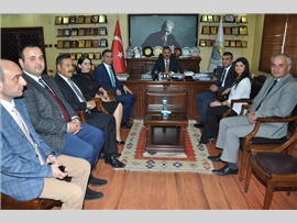 Toroslar Belediye Başkanı Sayın;Hamit TUNA' ya Ziyaret: