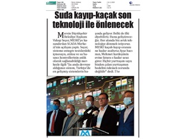 BASINDA BAROMUZ (BAŞKANIMIZ YEŞİLBOĞAZ SCADA TESİSİNİN AÇILIŞINI YAPTI)