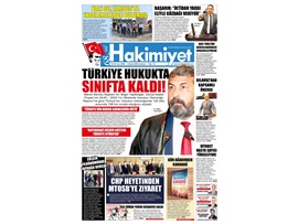 BASINDA BAROMUZ (Yeşilboğaz: "Hukuk karnemiz kırık")