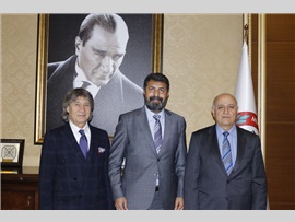 MERSİN TİCARET VE SANAYİ ODASI YÖNETİMİNDEN, BARO BAŞKANIMIZA ZİYARET