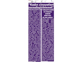 Kadın Hakları Merkezi Basın Açıklaması