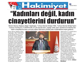 BASINDA BAROMUZ (Yeşilboğaz, "Kadınları Değil, Kadın Cinayetlerini Durdurun")