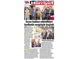 BASINDA BAROMUZ (İnsan Hakları Karikatür Sergisi Açılışı- "İnsan Hakları Gücünü Hukuktan Alır")