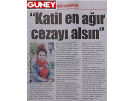 BASINDA BAROMUZ (Kübra Öğretmenin Ailesi Adalet İstiyor)