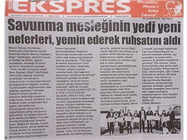 BASINDA BAROMUZ (Yeşilboğaz: "İşçi Avukatların Sorunları Baroların Gündemine Alınmalı")