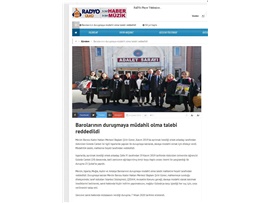 BASINDA BAROMUZ (Mersin Barosu Kadın Hakları Merkezi Güleda'nın Duruşmasına Katıldı)