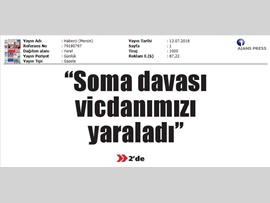 BASINDA BAROMUZ (Soma Davası Vicdanımızı Yaralamıştır)