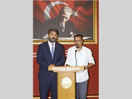 GAZETECİ YAZAR ABİDİN YAĞMUR İMZA VE SÖYLEŞİ GÜNÜNDE AVUKATLARIMIZLA BULUŞTU
