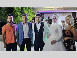 BARO BAŞKANIMIZ AV.ALİ ER, AV. ESRA BOZDAĞ İLE AV.MİR SALİH ALAKUŞ’UN DÜĞÜN MERASİMİNE KATILDI.