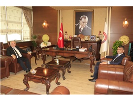 KARABÜK ÖNCEKİ DÖNEM BARO BAŞKANI AV. RIDVAN ERDOĞAN’DAN BAROMUZA ZİYARET