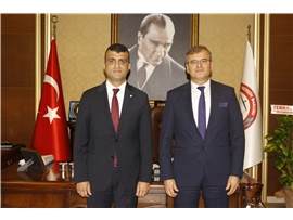 MERSİN ADALET KOMİSYONU BAŞKANI MUSTAFA KAHVECİ’DEN ZİYARET