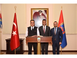 MERSİN İL JANDARMA KOMUTANI NECİP ÇAKIRCIOĞLU’NA ZİYARET