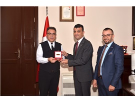 MERSİN İL JANDARMA KOMUTANI NECİP ÇAKIRCIOĞLU’NA ZİYARET