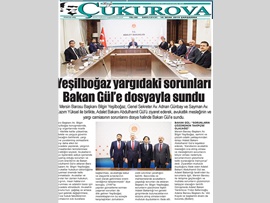 BASINDA BAROMUZ (Baro Başkanımız Yargıdaki Sorunları Adalet Bakanı'na Aktardı)