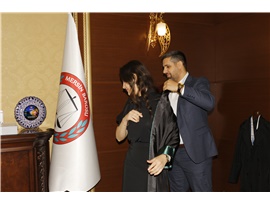 2 STAJYER AVUKATIMIZ CÜBBE GİYDİ
