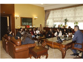 MERSİN BAHÇEŞEHİR KOLEJİ ÖĞRENCİLERİNDEN ZİYARET