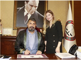 AV. ELİFE ŞAHİN’E MESLEK HAYATINDA BAŞARILAR DİLİYORUZ