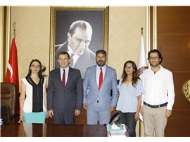 YENİŞEHİR BELEDİYE BAŞKANI ABDULLAH ÖZYİĞİT, BAŞKANIMIZ AV. BİLGİN YEŞİLBOĞAZ’I ZİYARET ETTİ