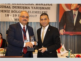 Başkanımız, Türkiye Barolar Birliği Kurgusal Duruşma Yarışmasının açılışına katıldı.