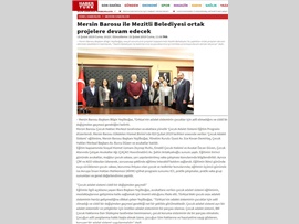 BASINDA BAROMUZ (Mersin Barosu ile Mezitli Belediyesi Ortak Projelere Devam Ediyor)