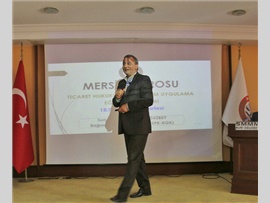 Baro Başkanımız Av.Ali ER, Baromuzun düzenlemiş olduğu Seminere katıldı.