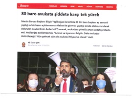 Av. Ersin Eraslan'ın öldürülmesine tepki: "Sizin de avukata ihtiyacınız olacak"