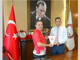 ZİYARET-Mersin Gençlik Hizmetleri ve Spor İl Müdürlüğü Tekvando Takımı