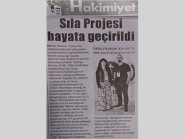 BASINDA BAROMUZ (Adalete Erişim İçin Sıla Projesi Hayata Geçirildi)
