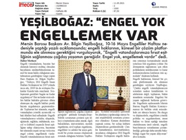 Başkanımız Yeşilboğaz'dan Dünya Engelliler Günü Mesajı