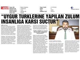 Baro Başkanları Uygur Türklerine yapılan zulmü kınadı