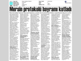 BASINDA BAROMUZ (Baro Başkanımız Bilgin Yeşilboğaz: "Adaletin ve Eşitliğin Sağlandığı Bir Hayat Bayramdır")