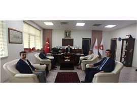 TARSUS CUMHURİYET BAŞSAVCISI RAMAZAN MURAT TİRYAKİ’YE ZİYARET
