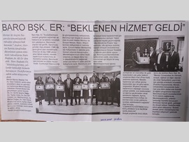 BASINDA BAROMUZ (Yemin Töreni - "Beklenen Hizmet Geldi")