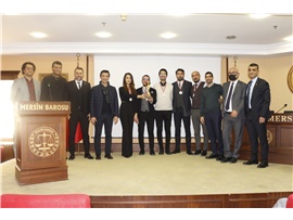 MERSİN BAROSU KUPA VE MADALYA TÖRENİ