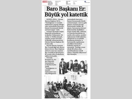 BASINDA BAROMUZ (Anamur'da Yemin Töreni Yapıldı)
