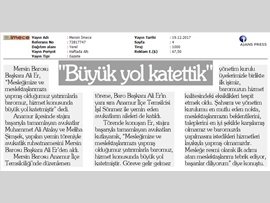 BASINDA BAROMUZ (Anamur'da Yemin Töreni Yapıldı)