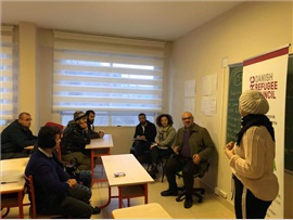 SURİYELİ MÜLTECİLER İÇİN  ‘TEMEL HAKLAR ATÖLYESİ’ YAPILDI
